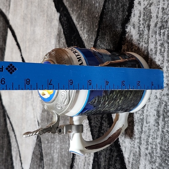 ANHEUSER-BUSCH 1999 THE AMERICAN BALD EAGLE STEIN SPRING SERIES COLLECTOR - Picture 13 of 13